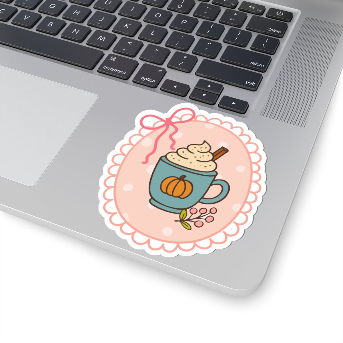 Pumpkin Spice Sticker, Fall Planner Stickers, Book Lover Gifts, Autumn Sticker, Cozy Accessories, Seasonal Sticker