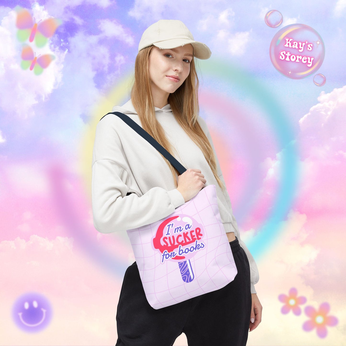 Sucker for Books Tote Bag