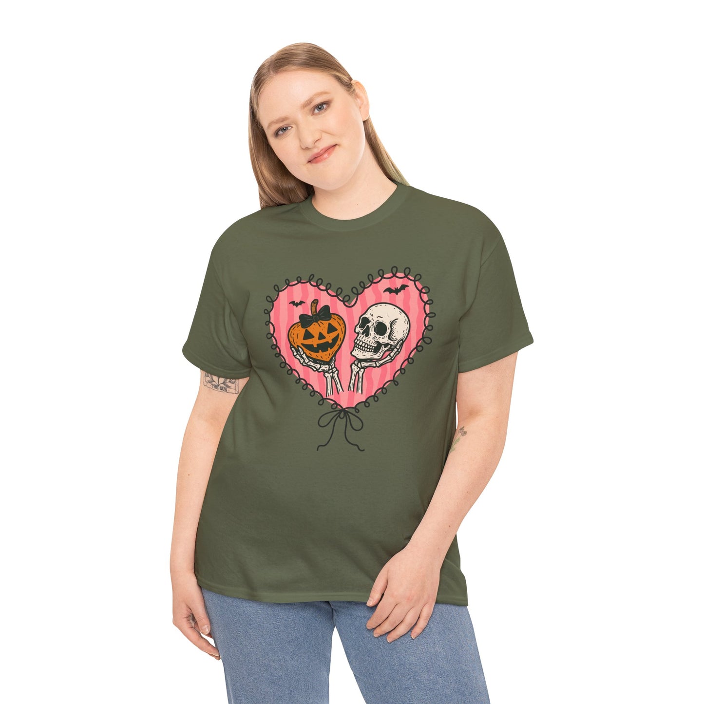 Skeleton & Jack Heart Tee