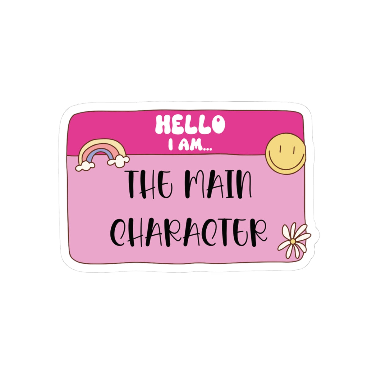 The Main Character Sticker