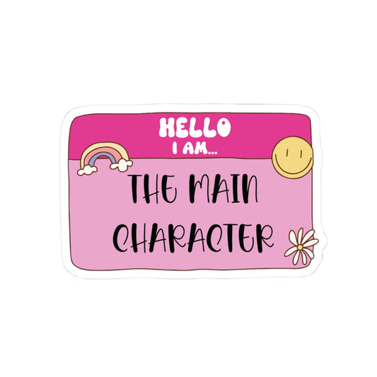 The Main Character Sticker