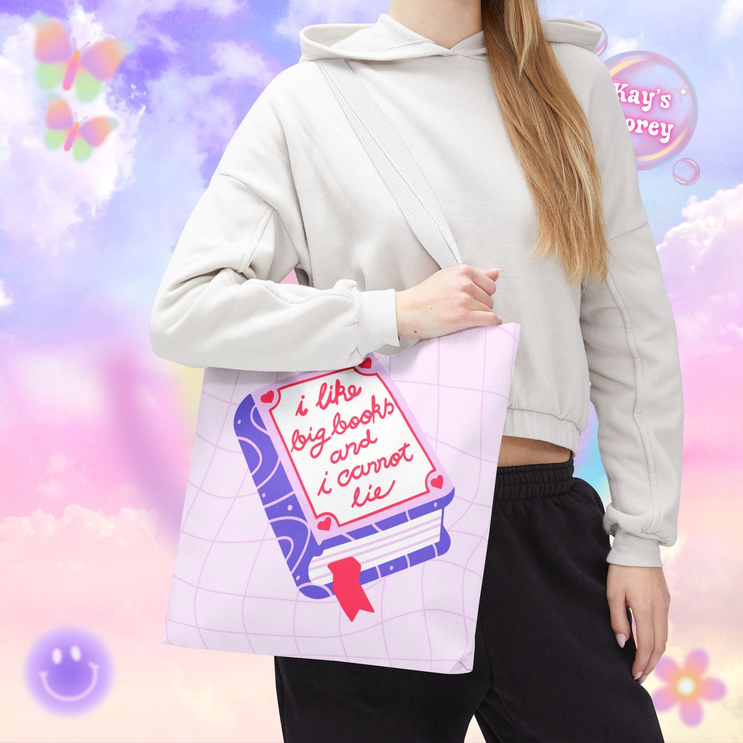 I Like Big Books Tote Bag