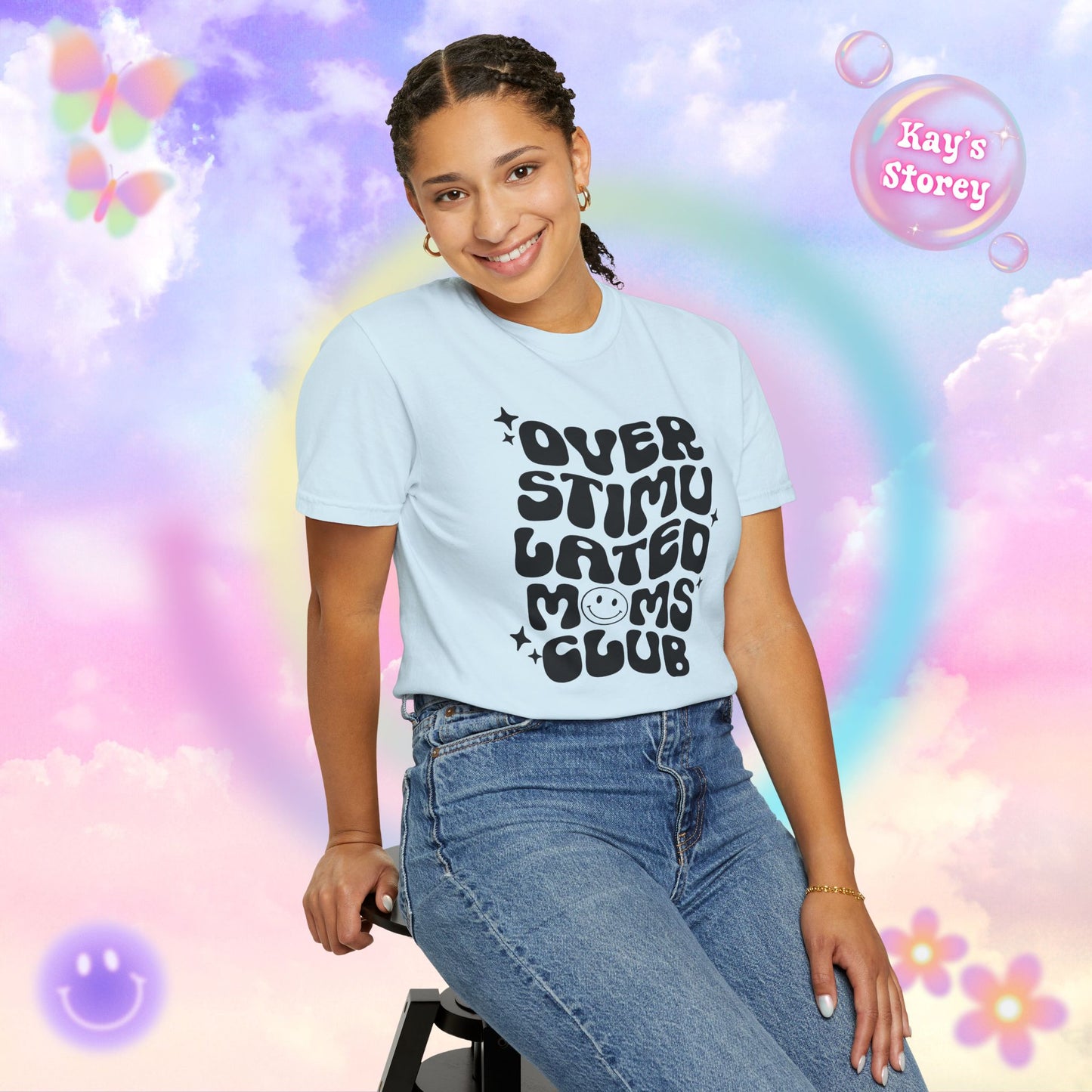 OS Moms Club Comfort Colors T-Shirt