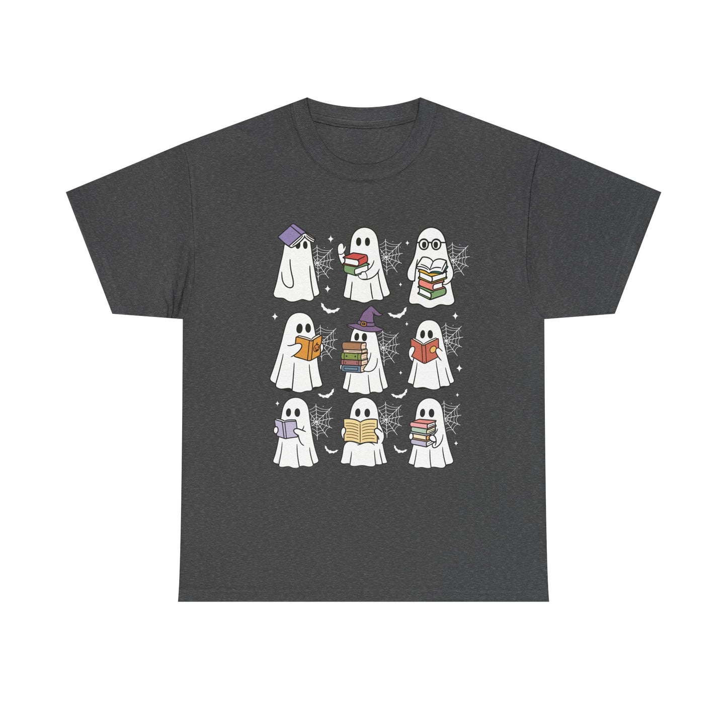 Bookish Ghosts Tee - Halloween Gift