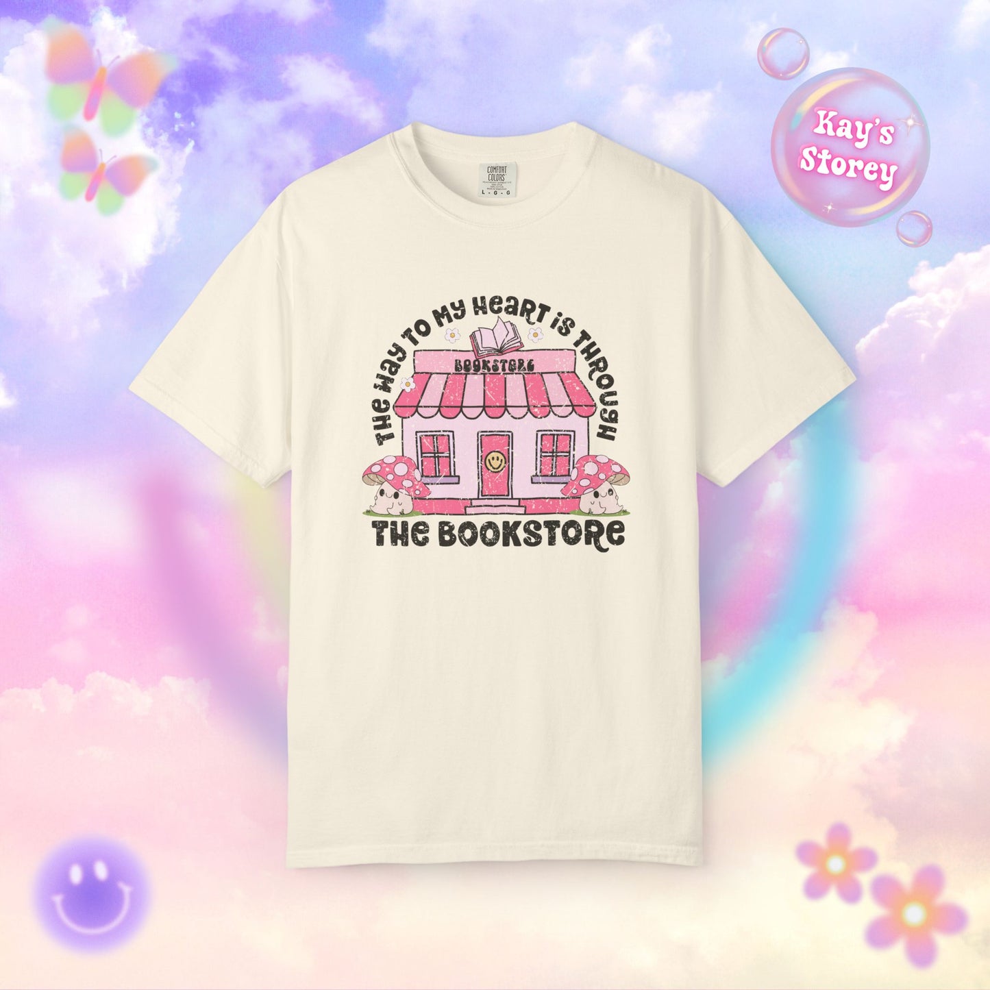 Through the Bookstore Comfort Colors T-Shirt