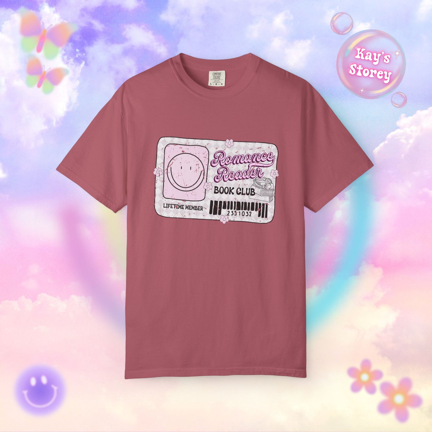 Romance Reader Lifetime Member Comfort Colors T-Shirt