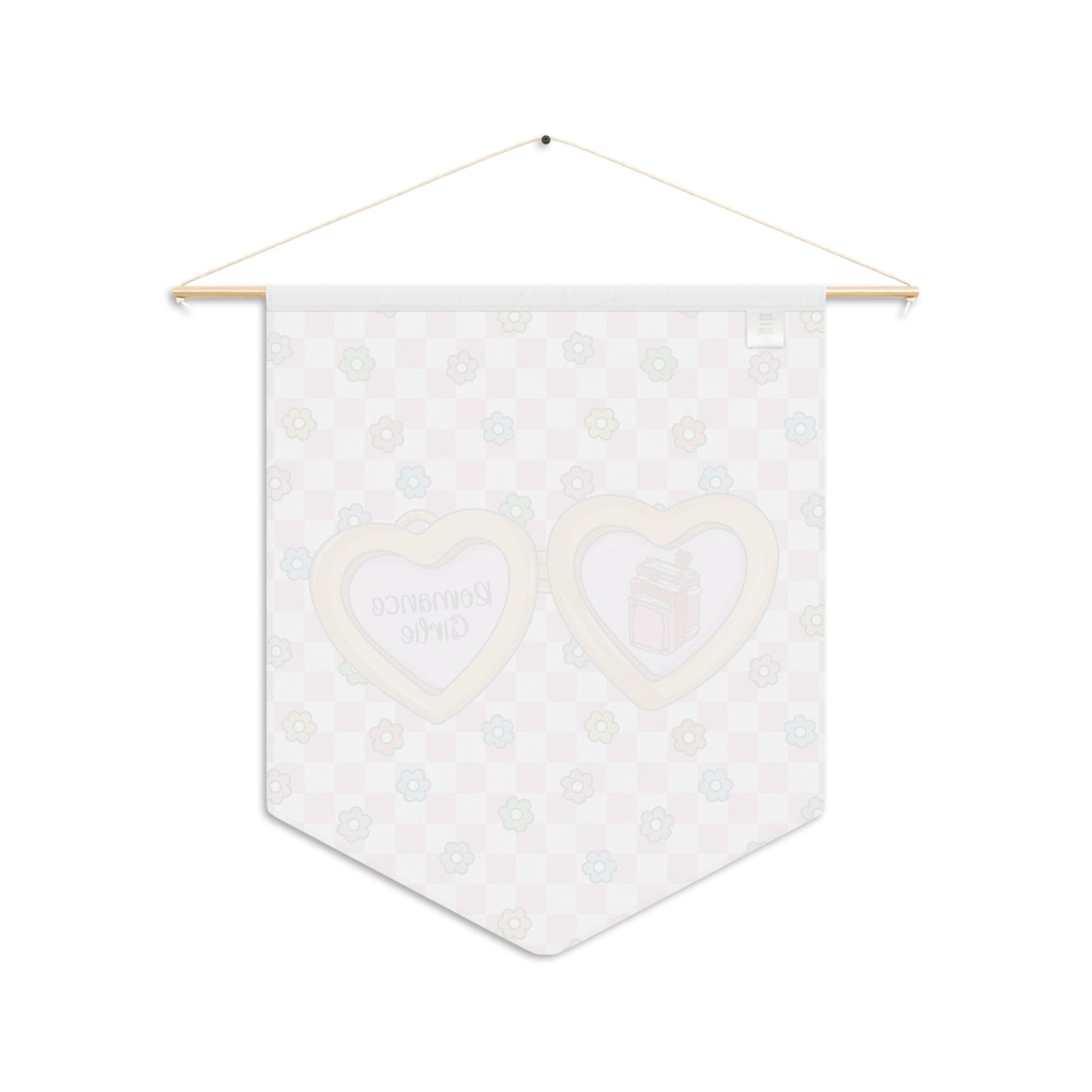Pink Romance Girlie Pennant