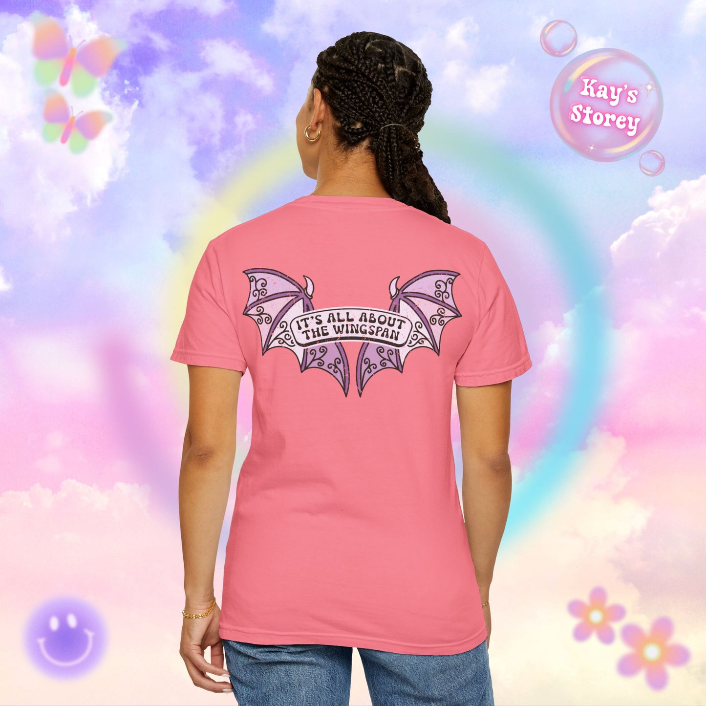 All About The Wingspan Comfort Colors T-Shirt