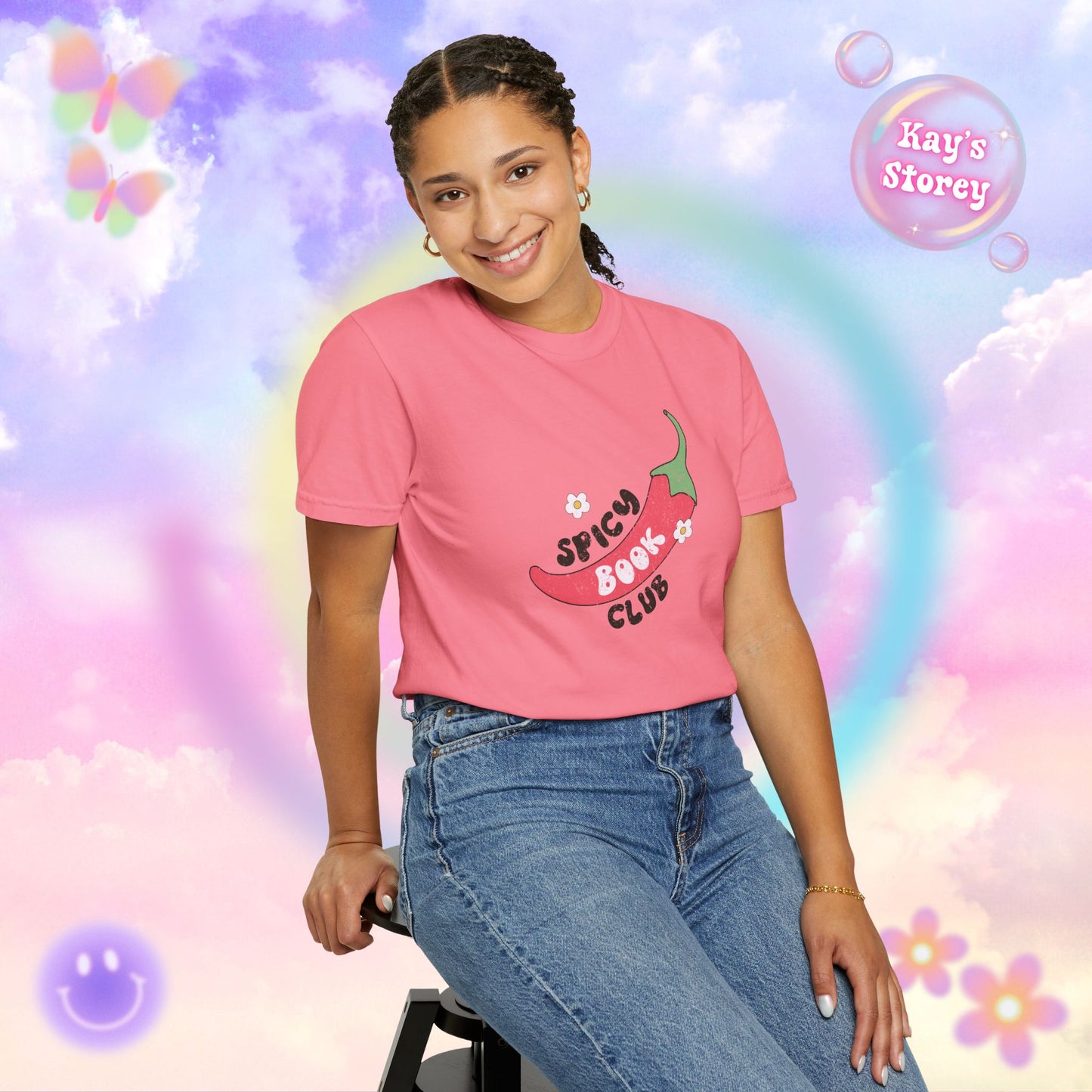 Spicy Book Club Comfort Colors T-Shirt