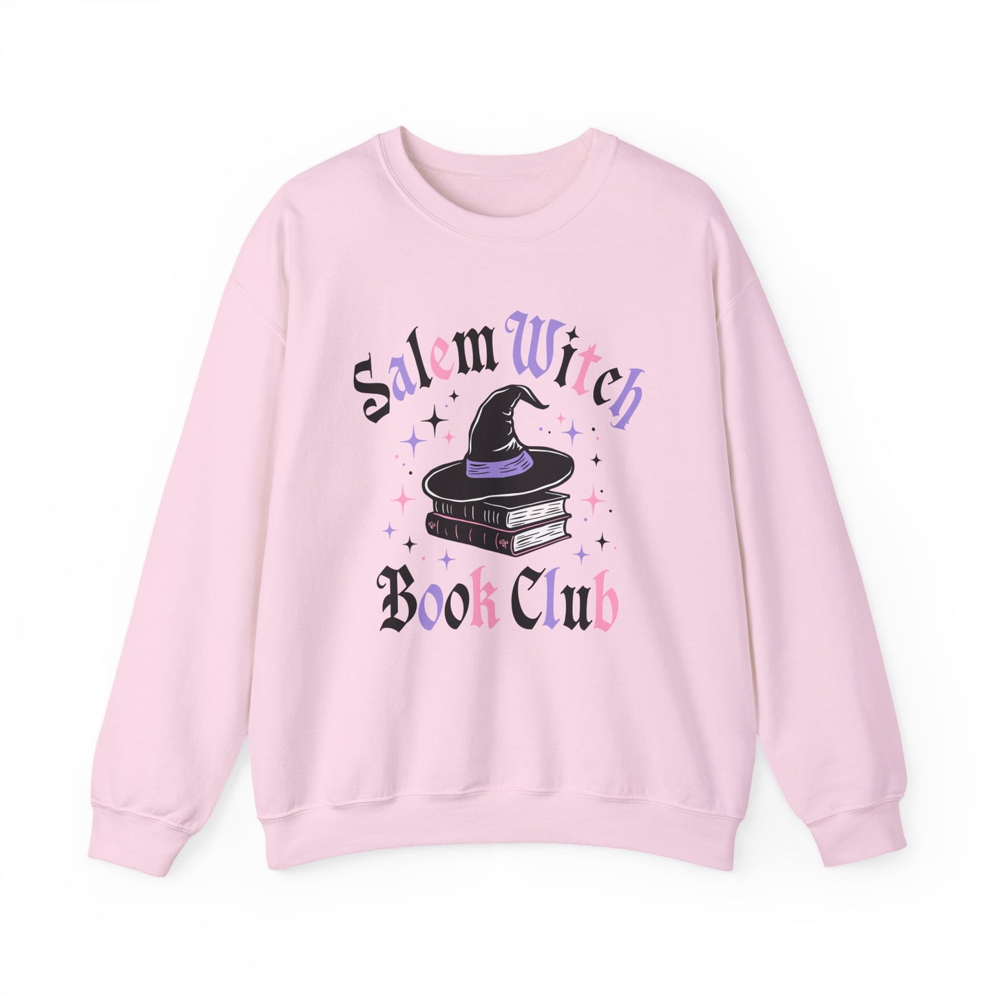Salem Witch Book Club Sweatshirt, Long Sleeve Shirt for Spooky Season Bookish Gift,  Halloween Reading Apparel