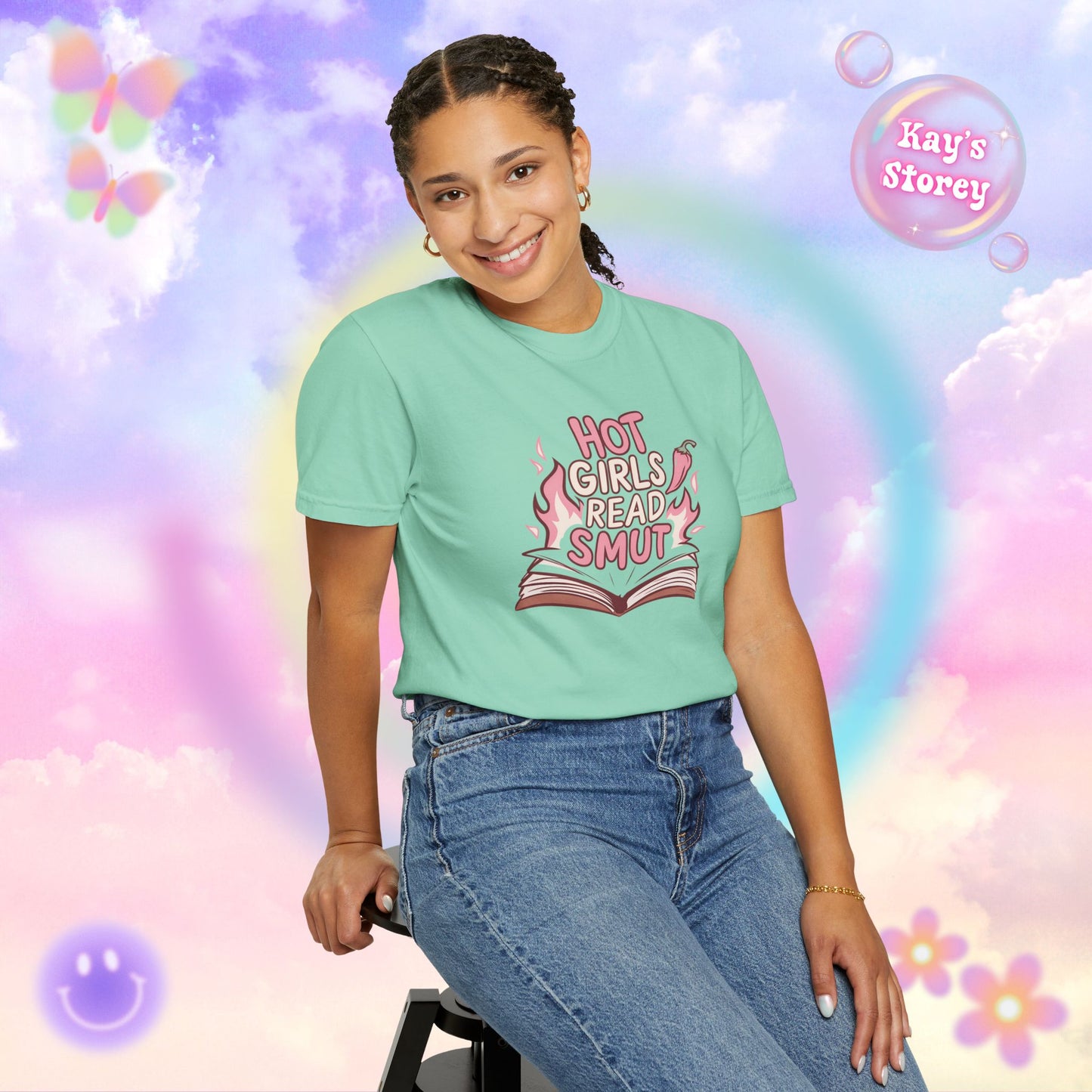 Hot Girls Read Smut 2 Comfort Colors T-Shirt
