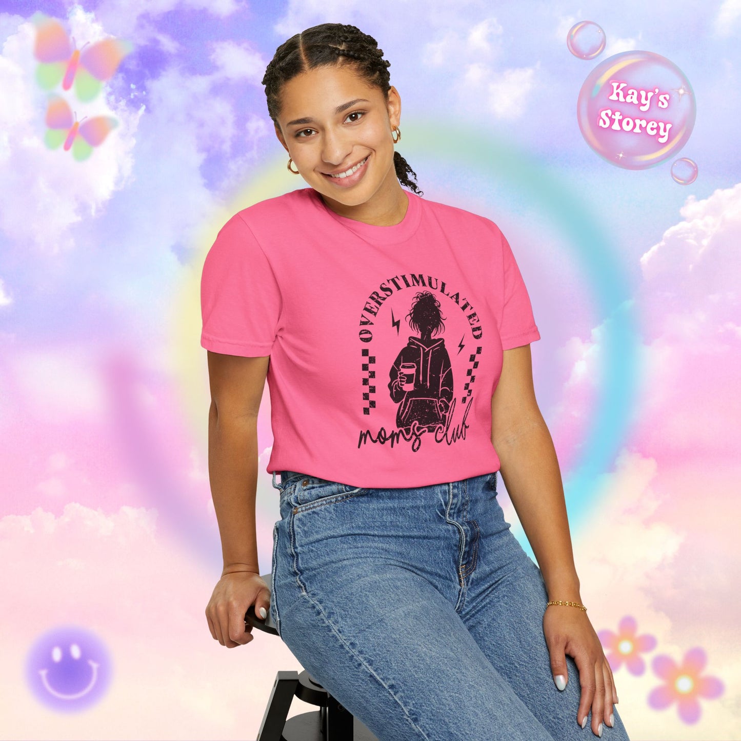OS Moms Club Comfort Colors T-Shirt