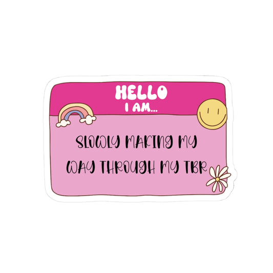 TBR Sticker