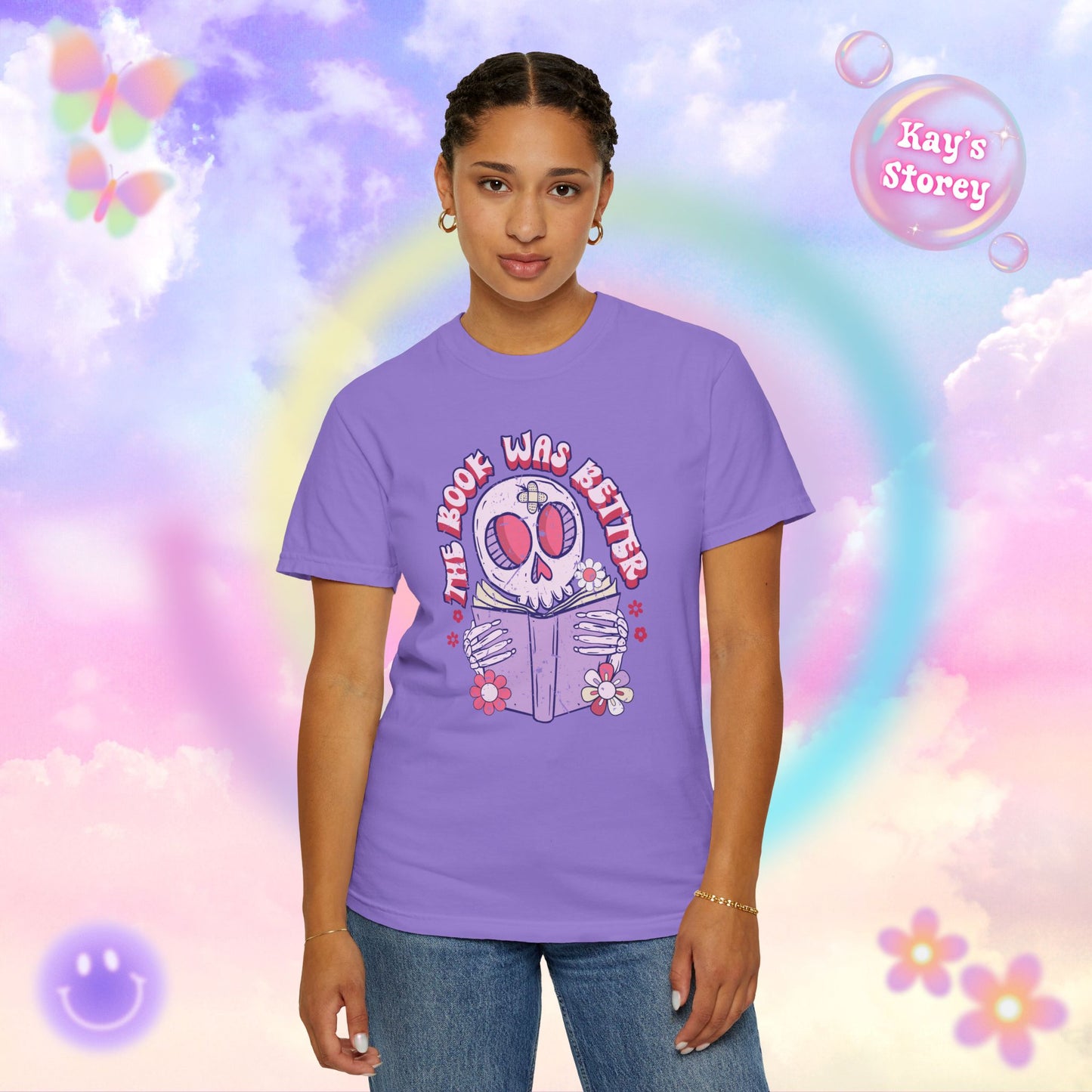 The Book Was Better Comfort Colors T-Shirt