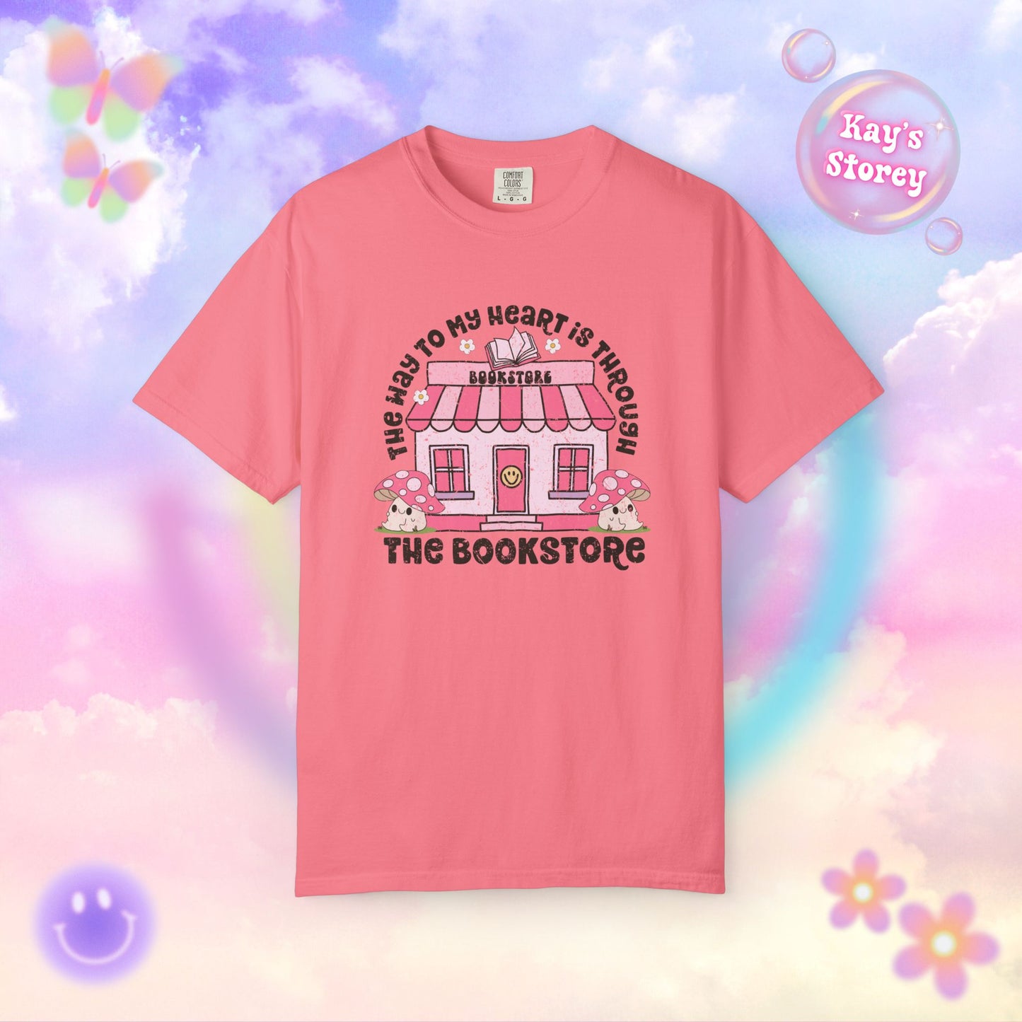 Through the Bookstore Comfort Colors T-Shirt