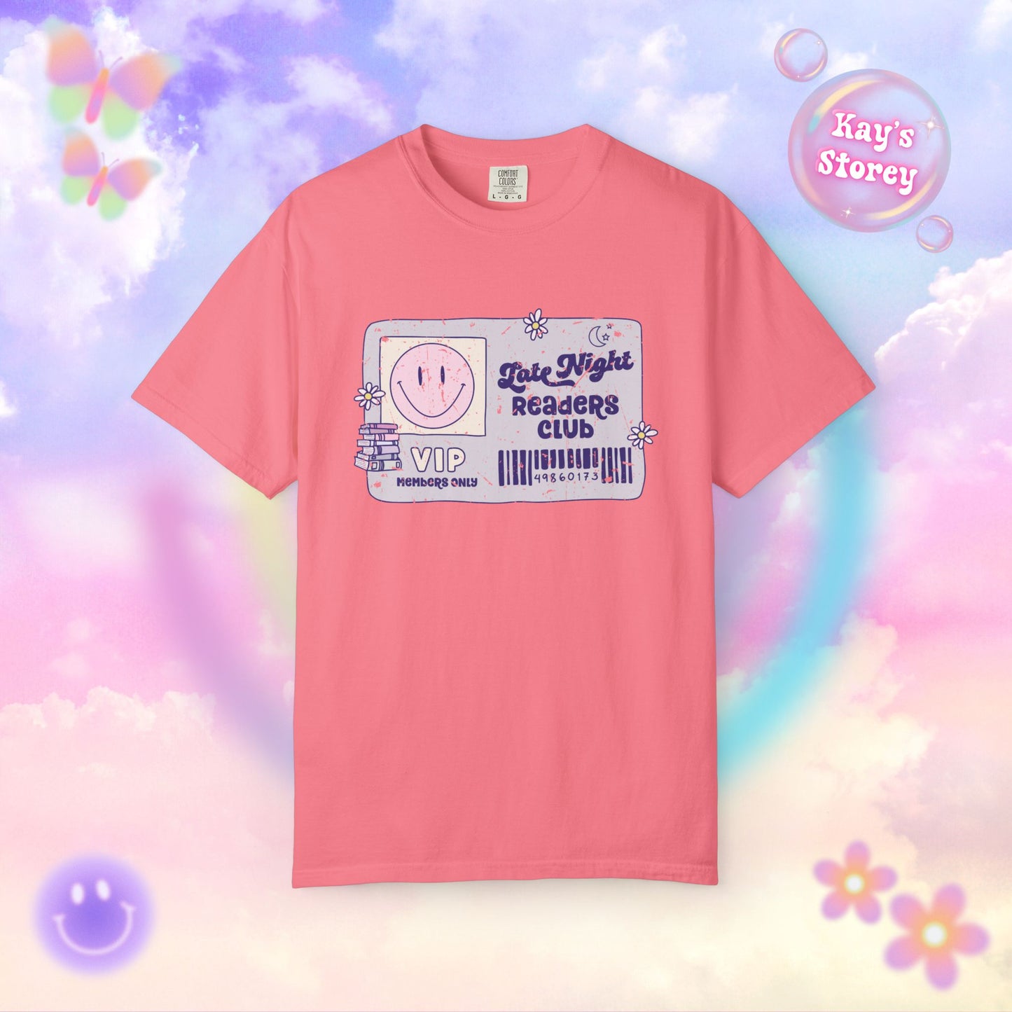 Late Night Readers Comfort Colors T-Shirt