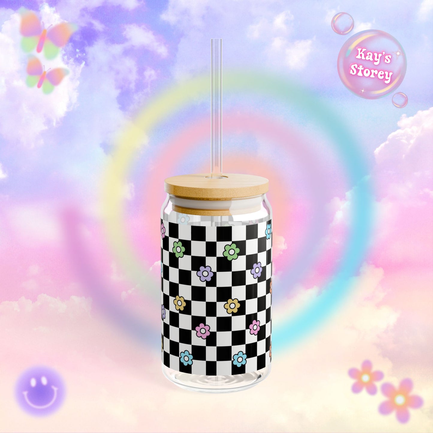 Sci-Fi Girlie Sipper Glass, 16oz