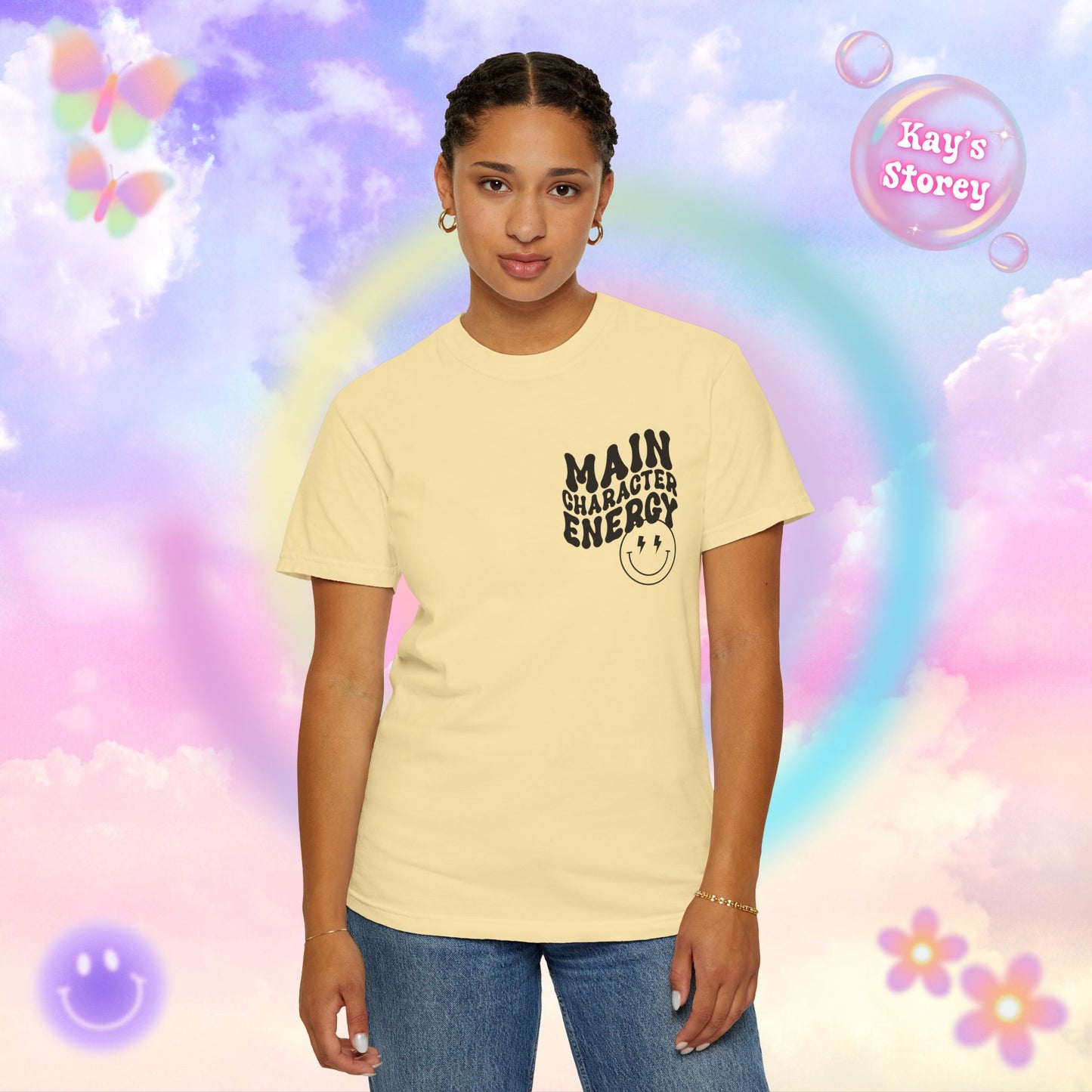 Main Character Energy Comfort Colors T-Shirt