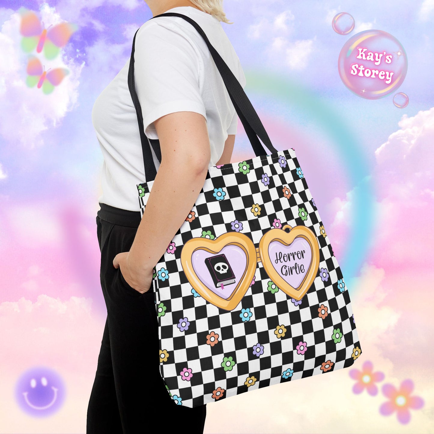 Horror Girlie Tote Bag