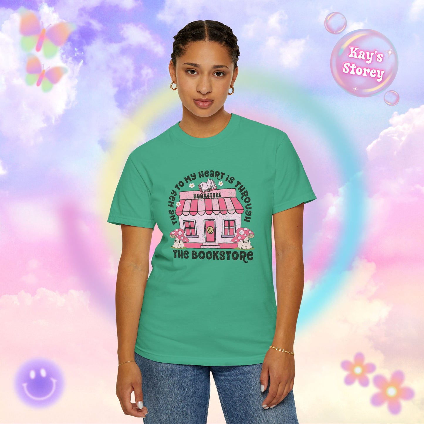 Through the Bookstore Comfort Colors T-Shirt