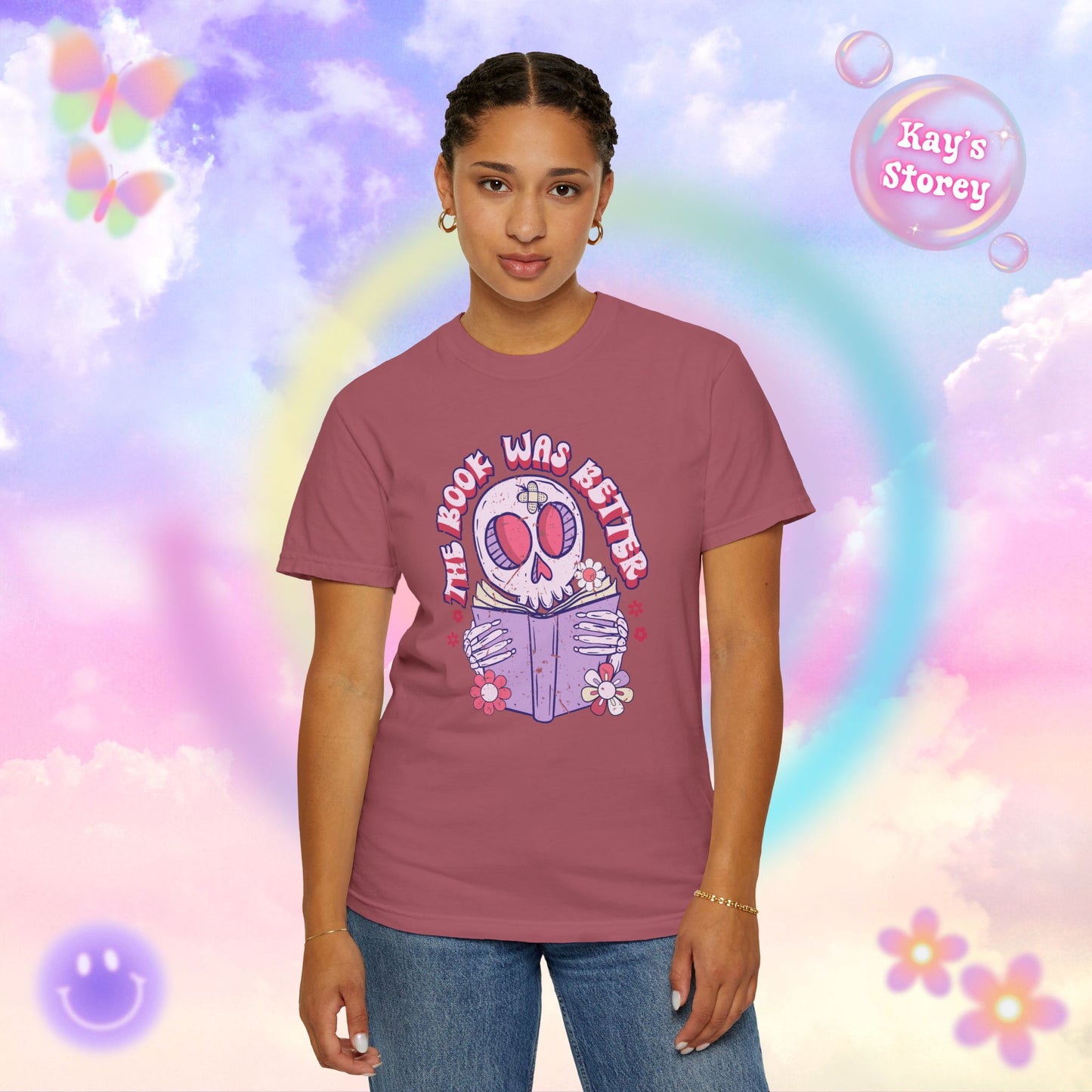 The Book Was Better Comfort Colors T-Shirt