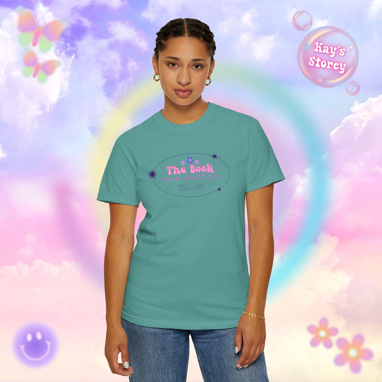 The Book Was Better Comfort Colors T-Shirt