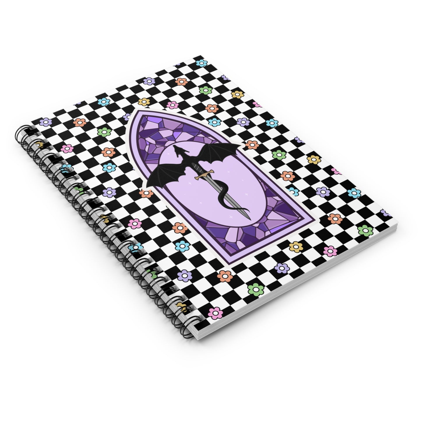 Romantasy Spiral Notebook - Ruled Line