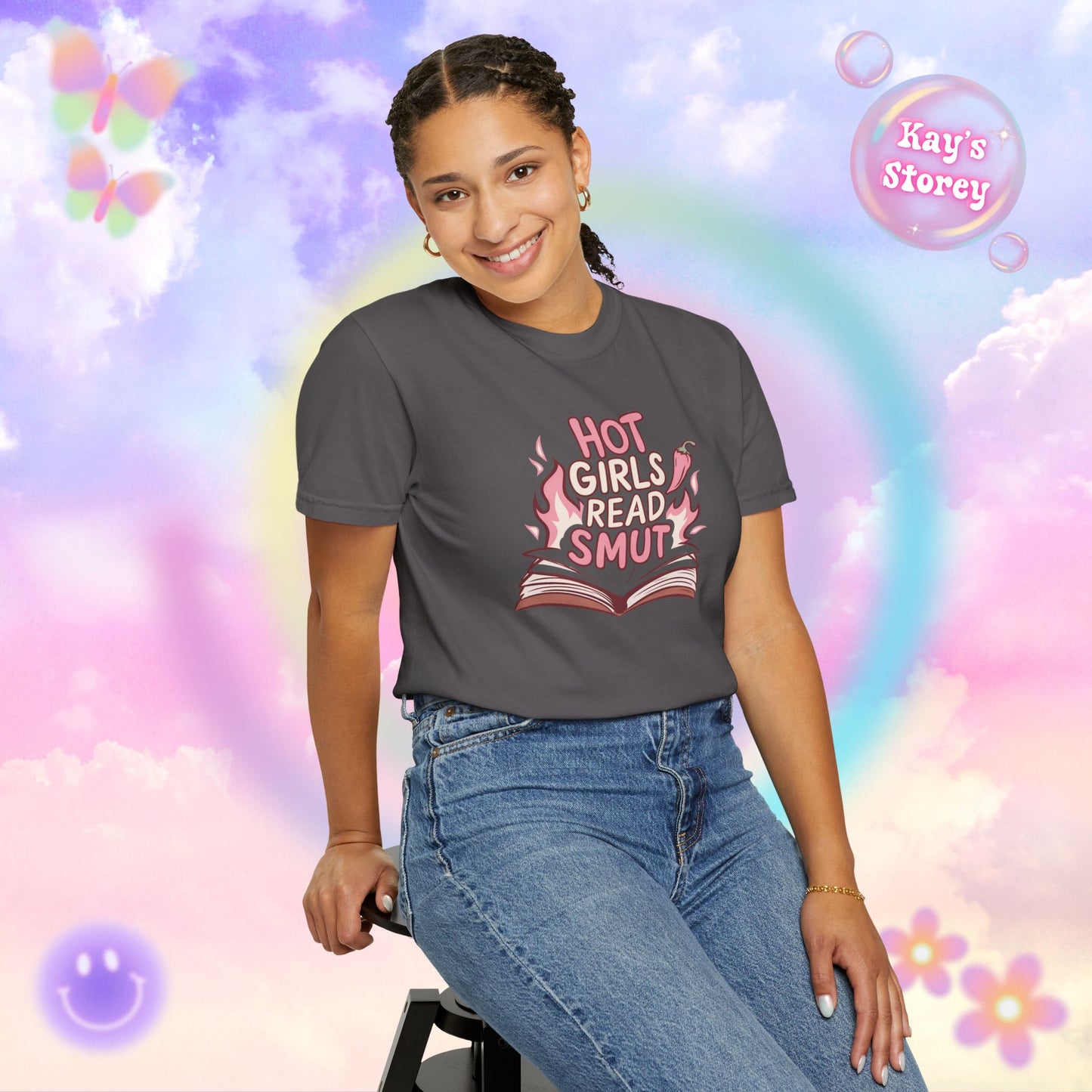 Hot Girls Read Smut 2 Comfort Colors T-Shirt