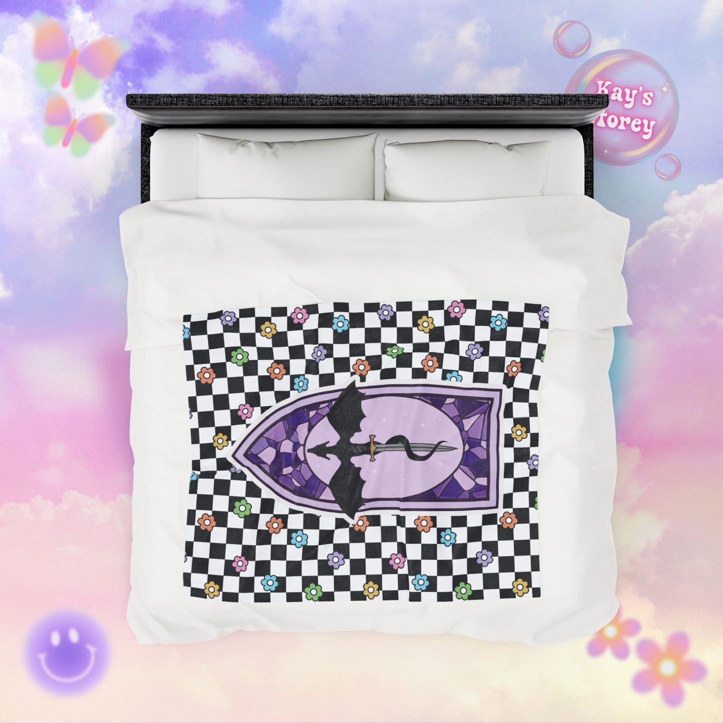 Romantasy Velveteen Plush Blanket