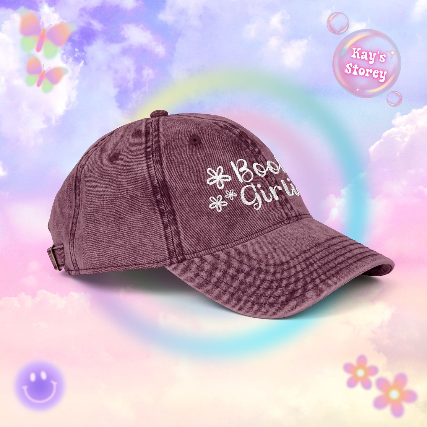Bookish Girlie Vintage Cap
