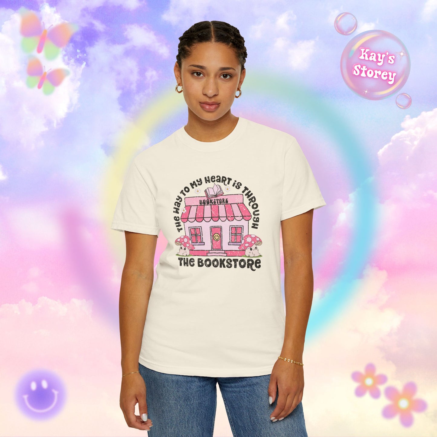 Through the Bookstore Comfort Colors T-Shirt