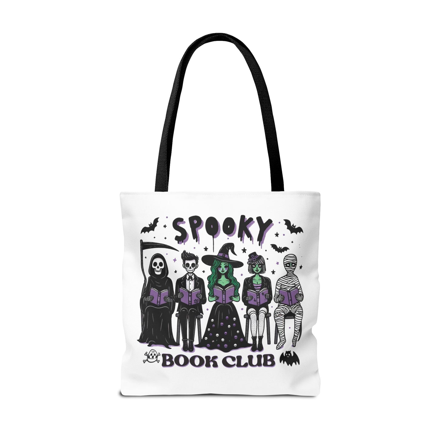 Spooky Book Club Tote Bag