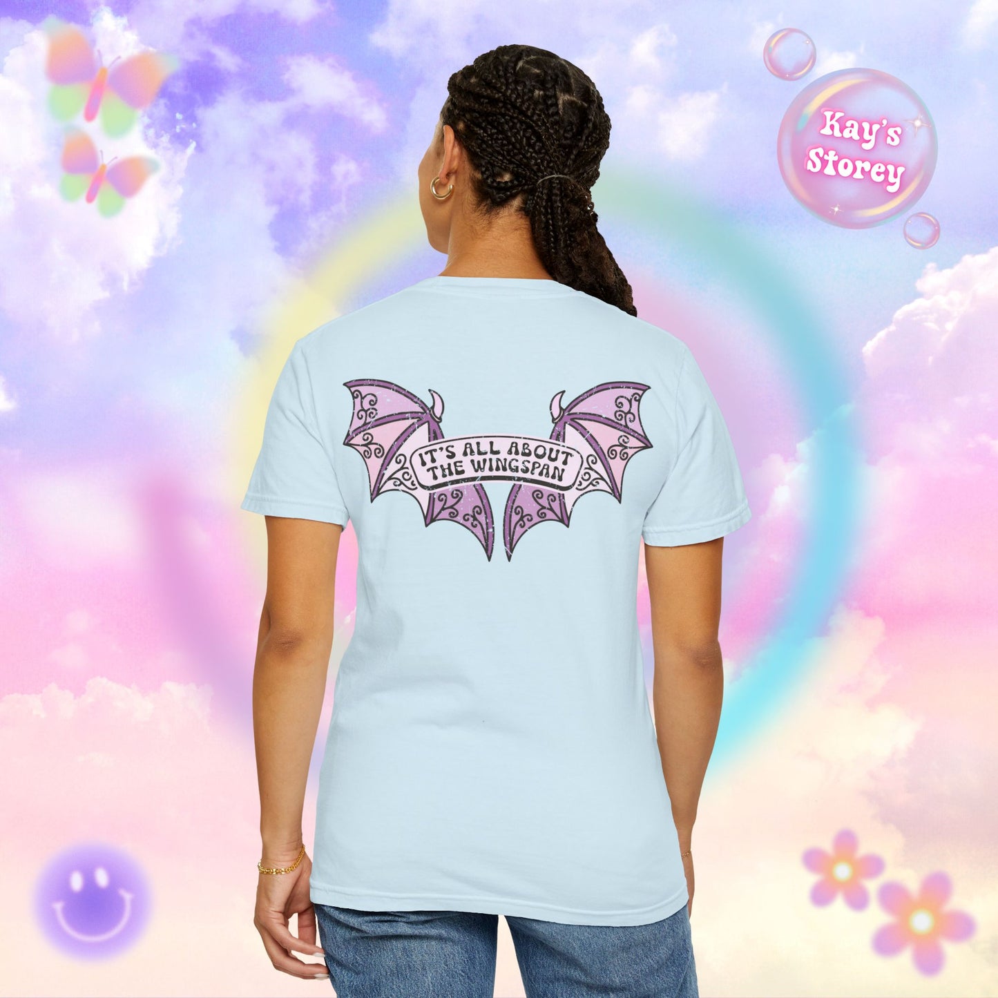 All About The Wingspan Comfort Colors T-Shirt