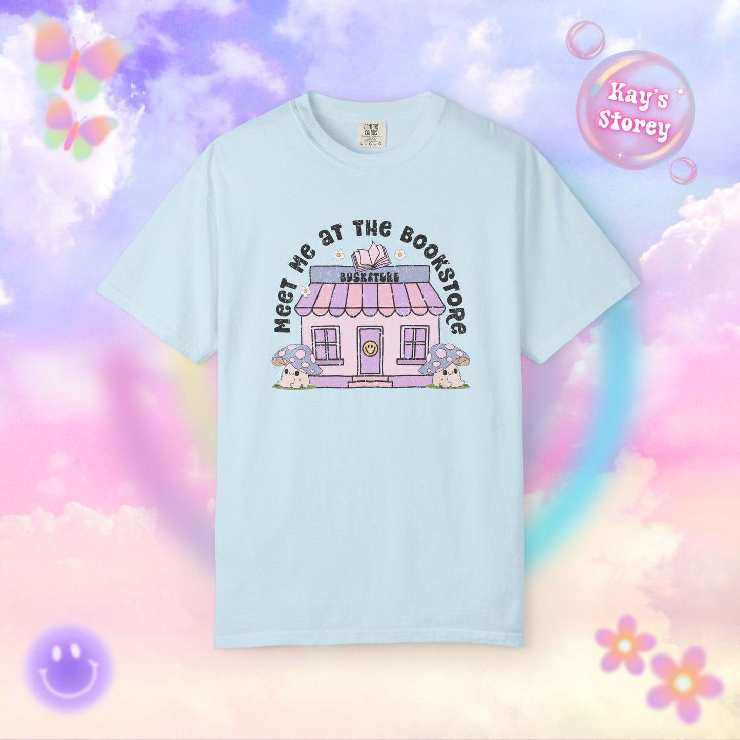 Meet Me At The Bookstore Comfort Colors T-Shirt