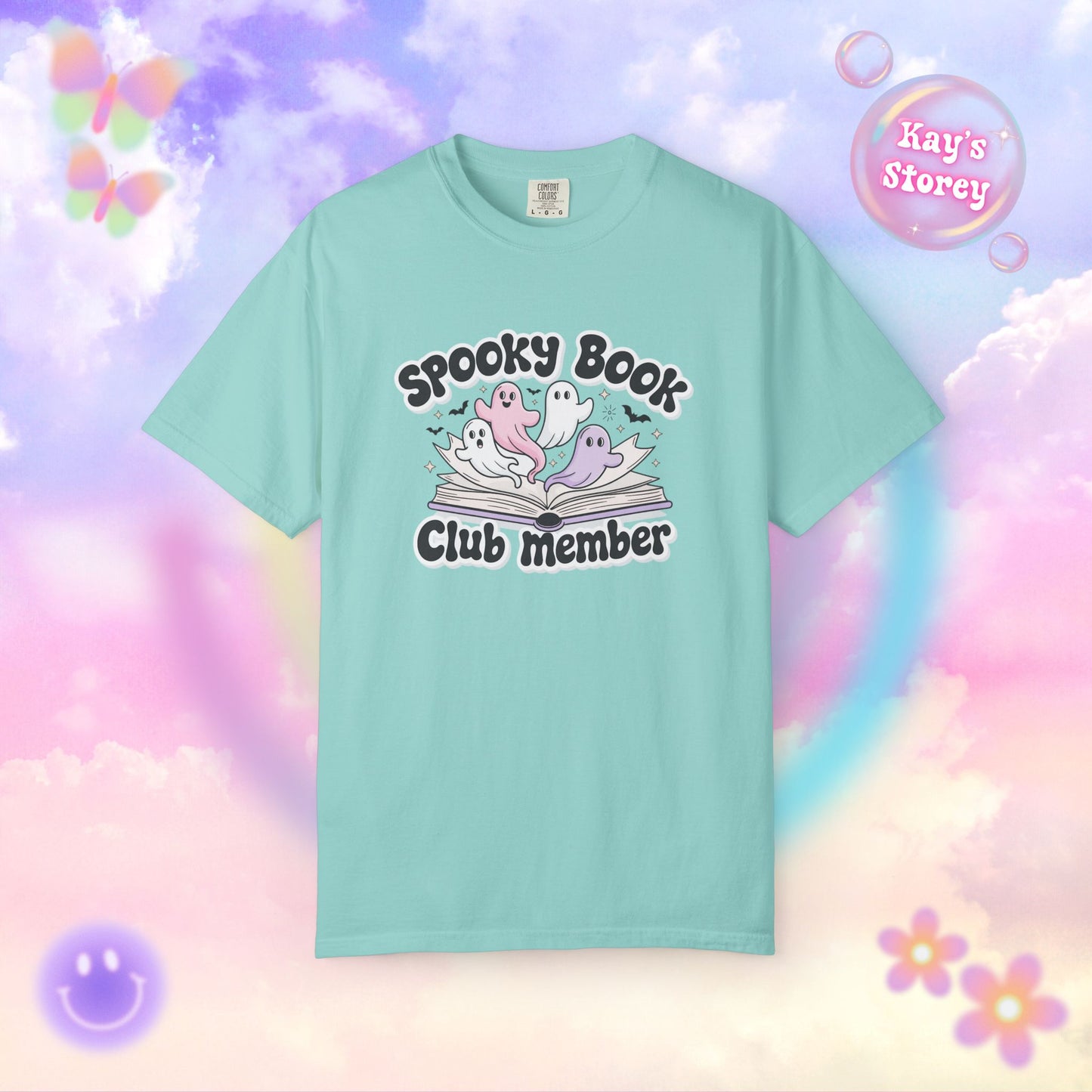 Spooky Book Club Member Comfort Colors T-Shirt