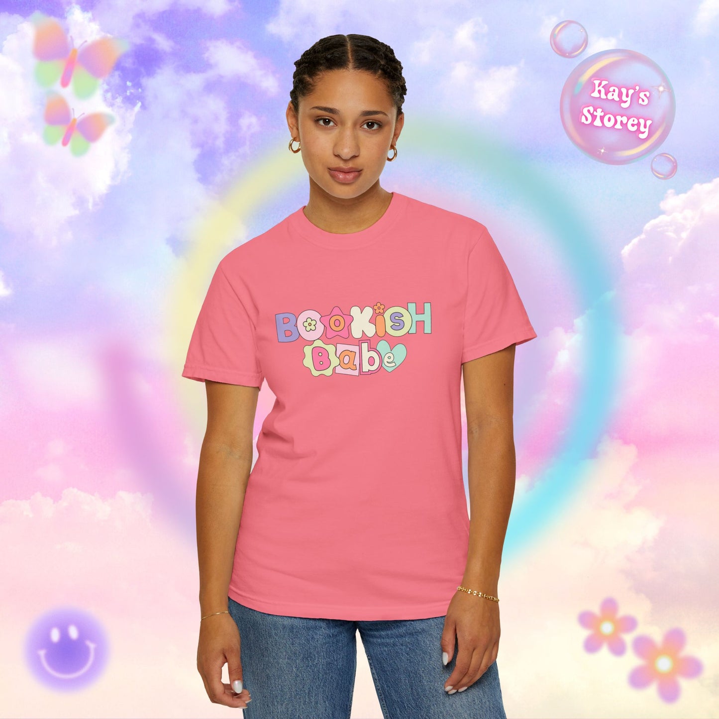 Bookish Babe Comfort Colors T-Shirt