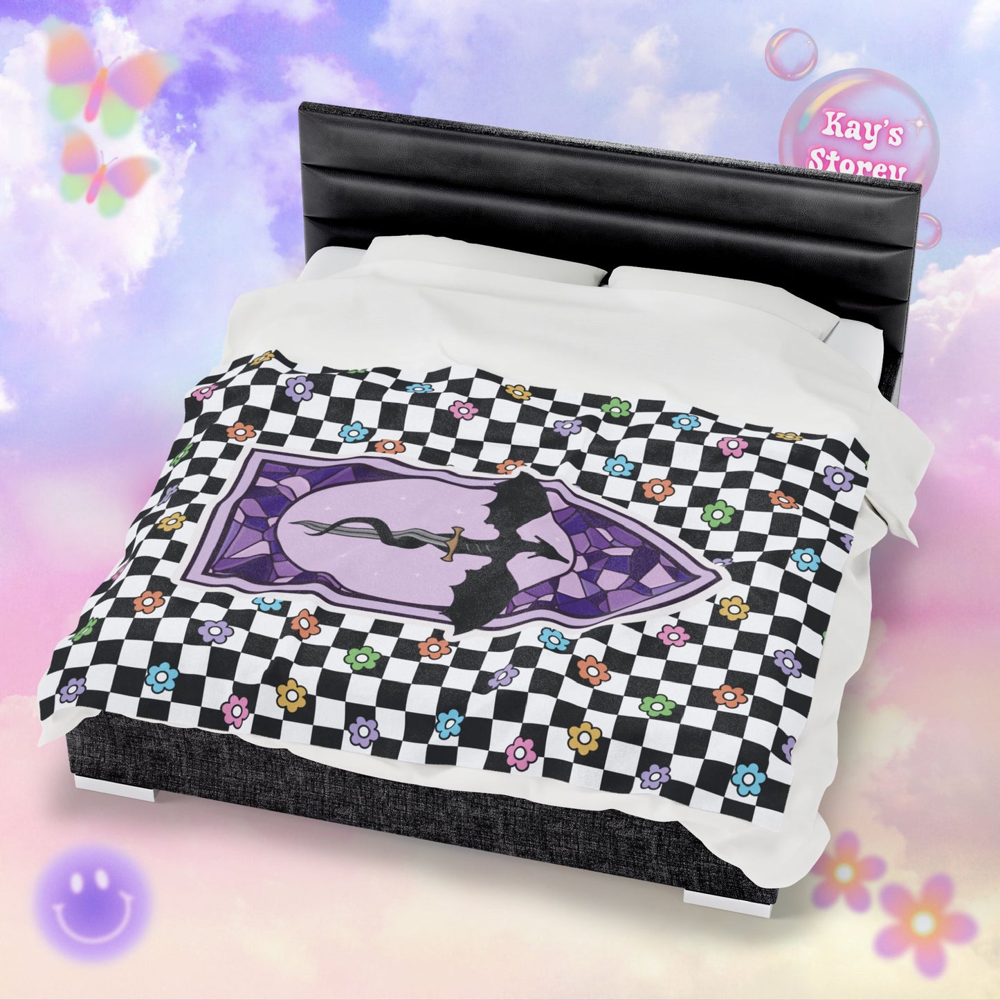 Romantasy Velveteen Plush Blanket