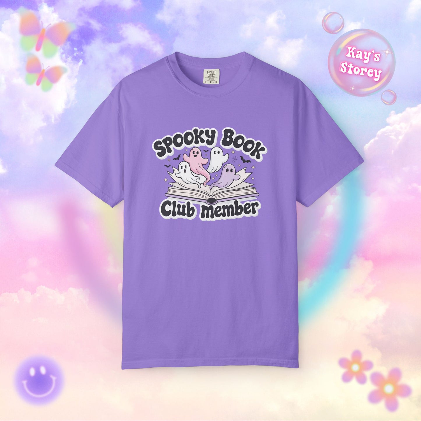 Spooky Book Club Member Comfort Colors T-Shirt