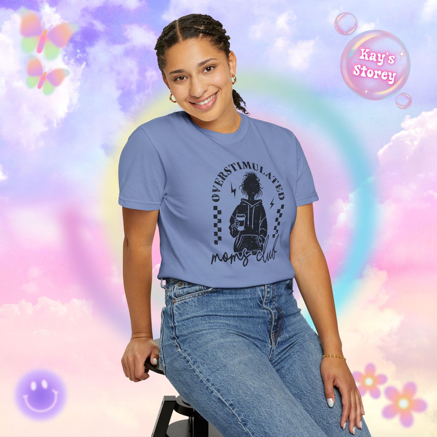 OS Moms Club Comfort Colors T-Shirt