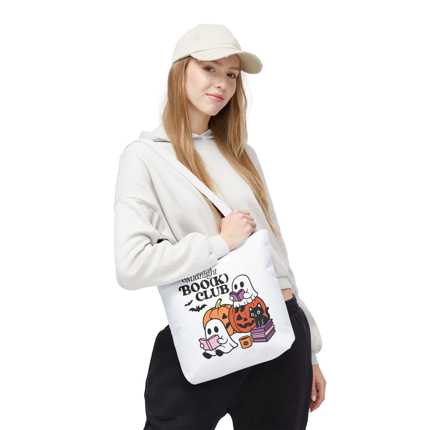 Spooky Season Book Tote Bag