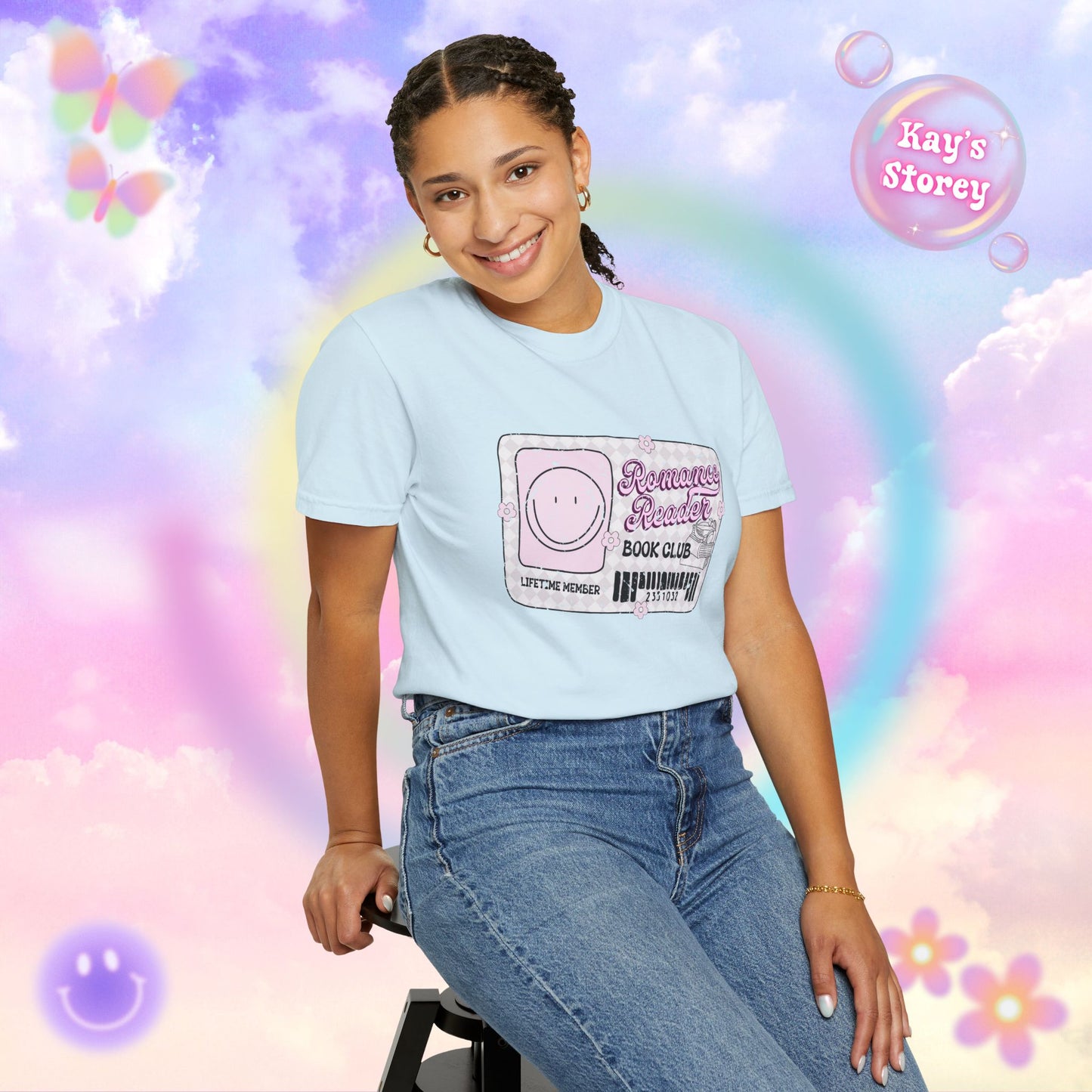 Romance Reader Lifetime Member Comfort Colors T-Shirt