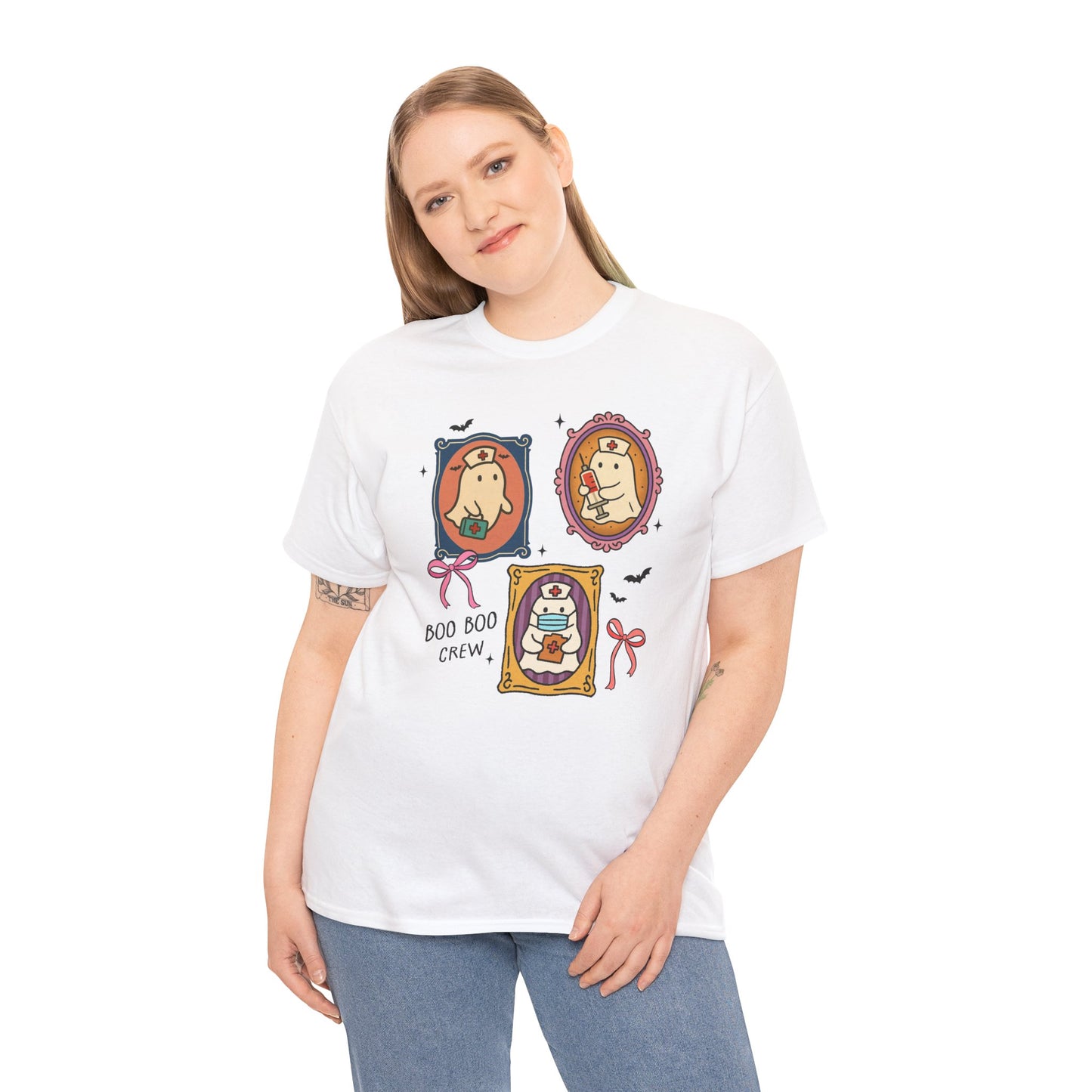 Halloween Boo Boo Crew Nurse Tee