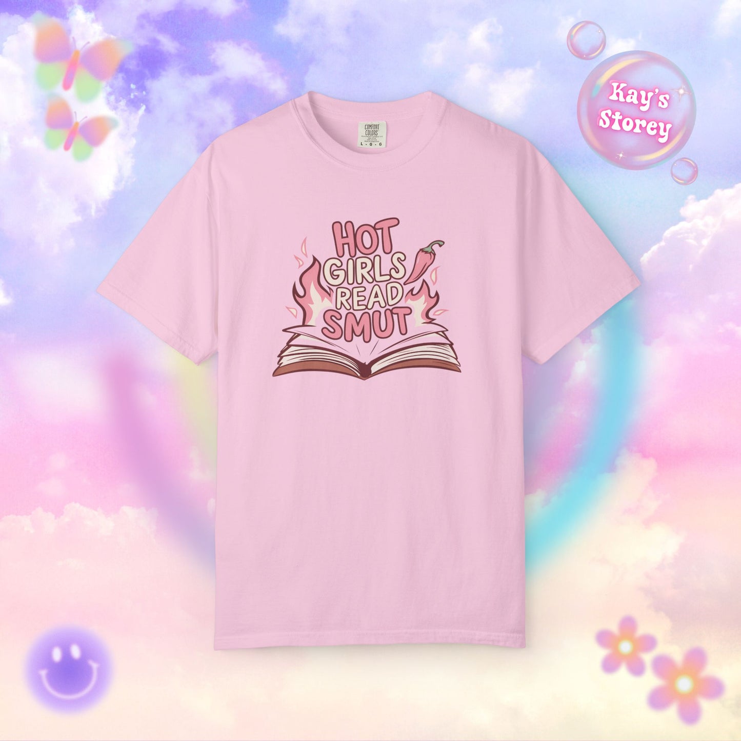 Hot Girls Read Smut 2 Comfort Colors T-Shirt