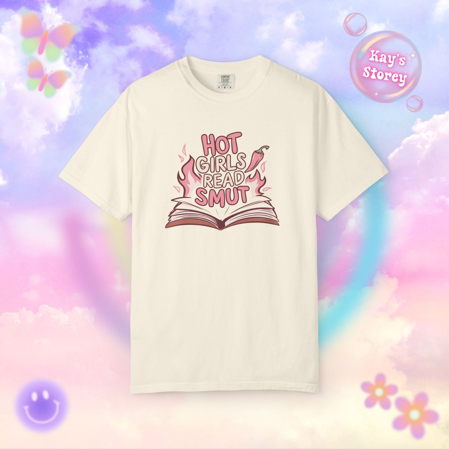 Hot Girls Read Smut 2 Comfort Colors T-Shirt