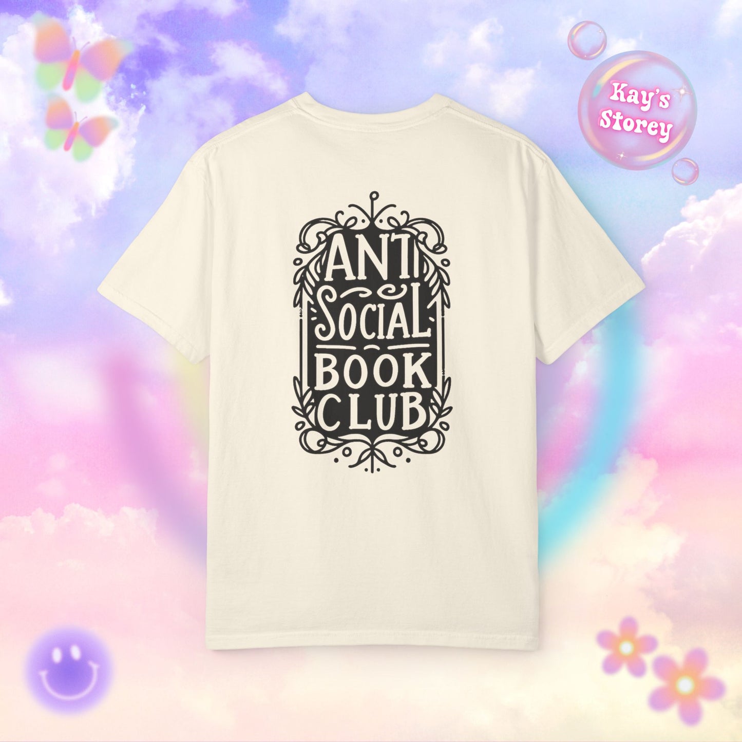 Anti Social Book Club Comfort Colors T-Shirt