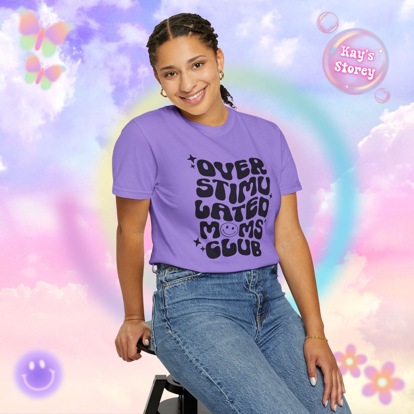 OS Moms Club Comfort Colors T-Shirt