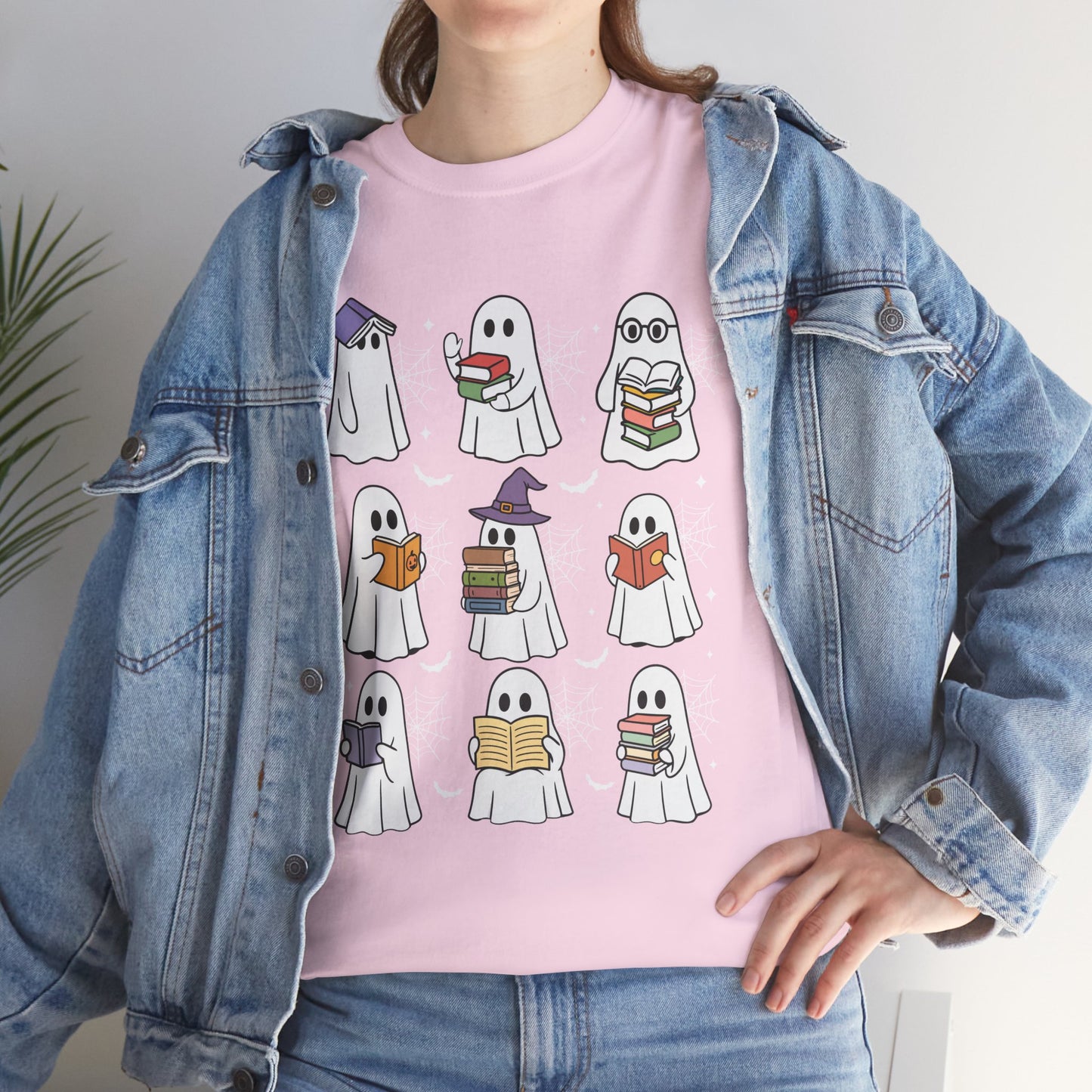 Bookish Ghosts Tee - Halloween Gift