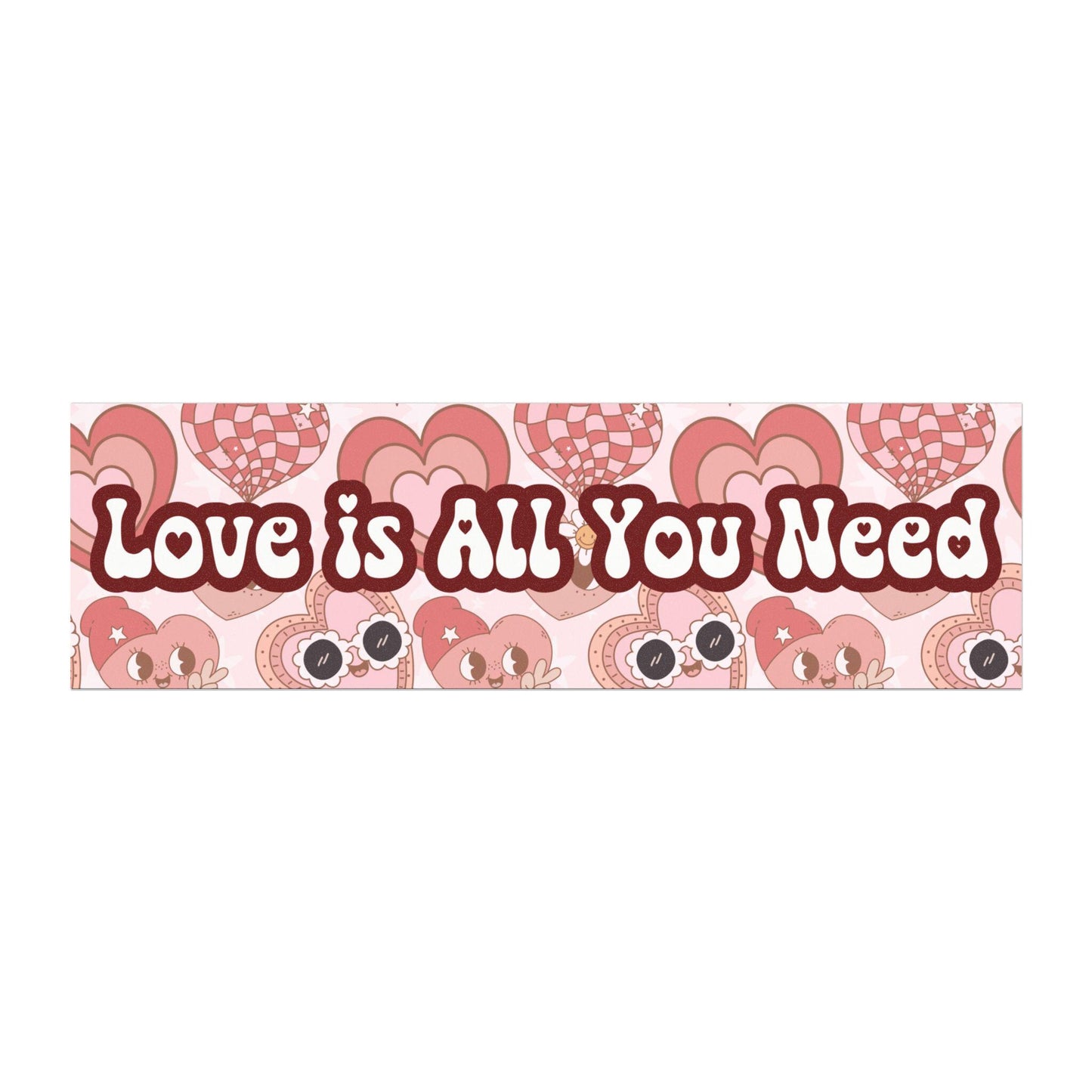 Love is All You Need Car Magnet