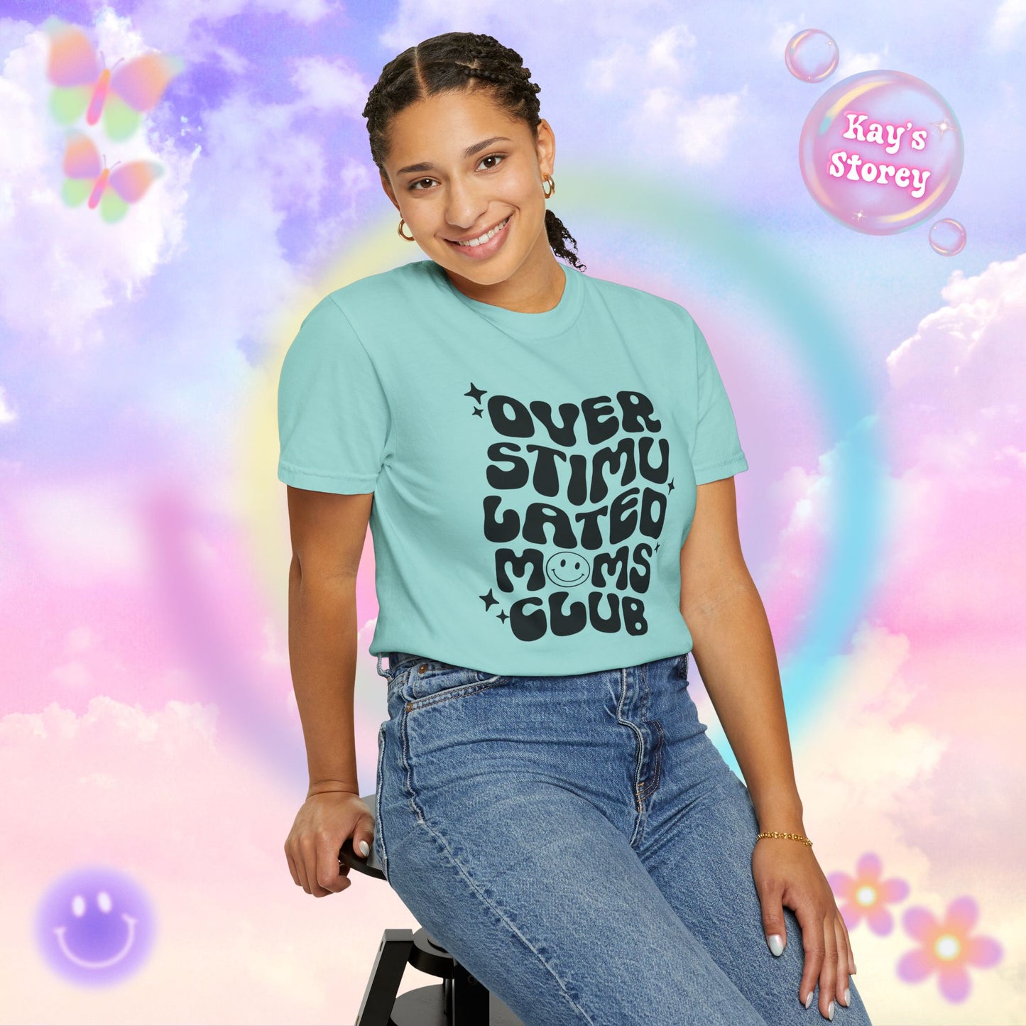 OS Moms Club Comfort Colors T-Shirt