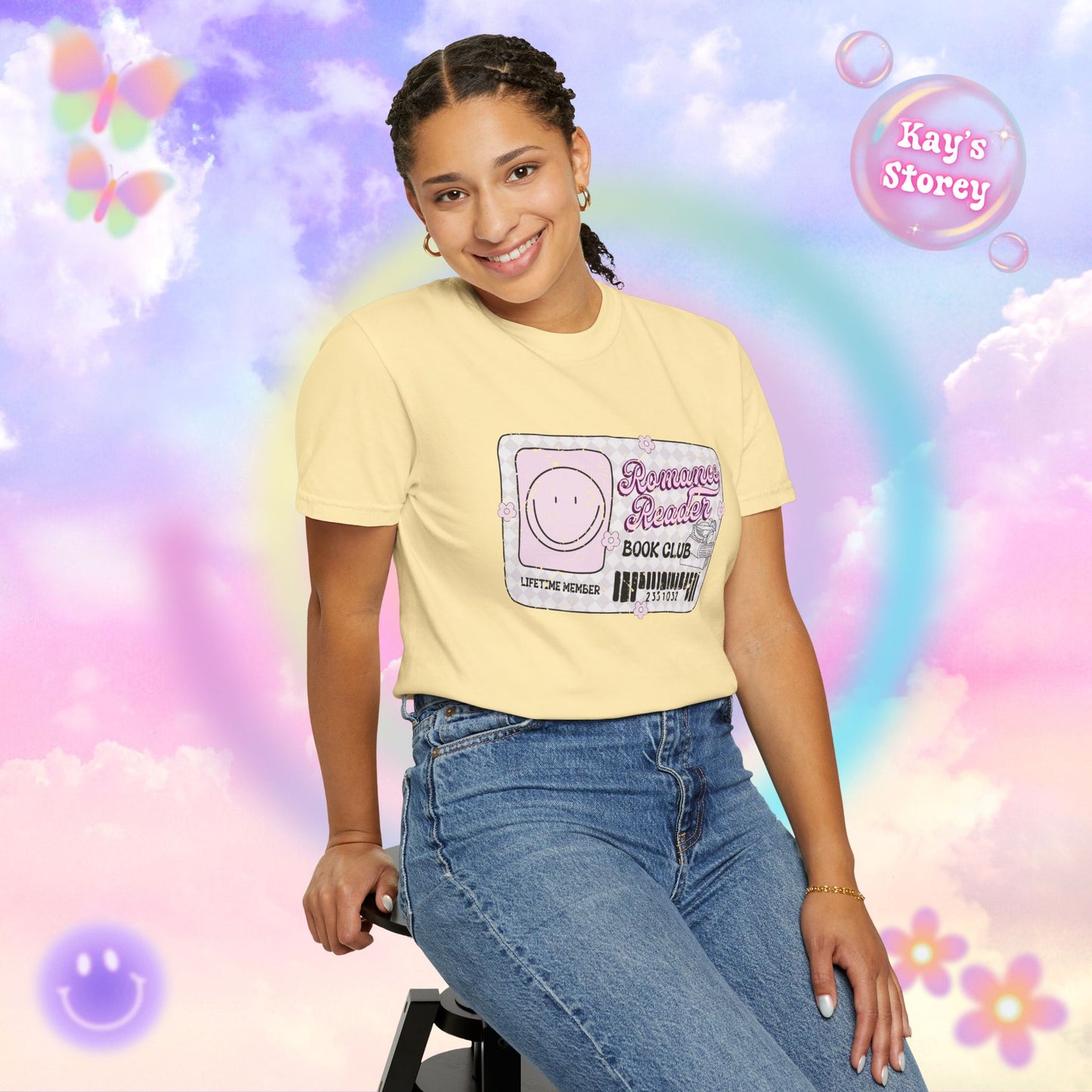 Romance Reader Lifetime Member Comfort Colors T-Shirt